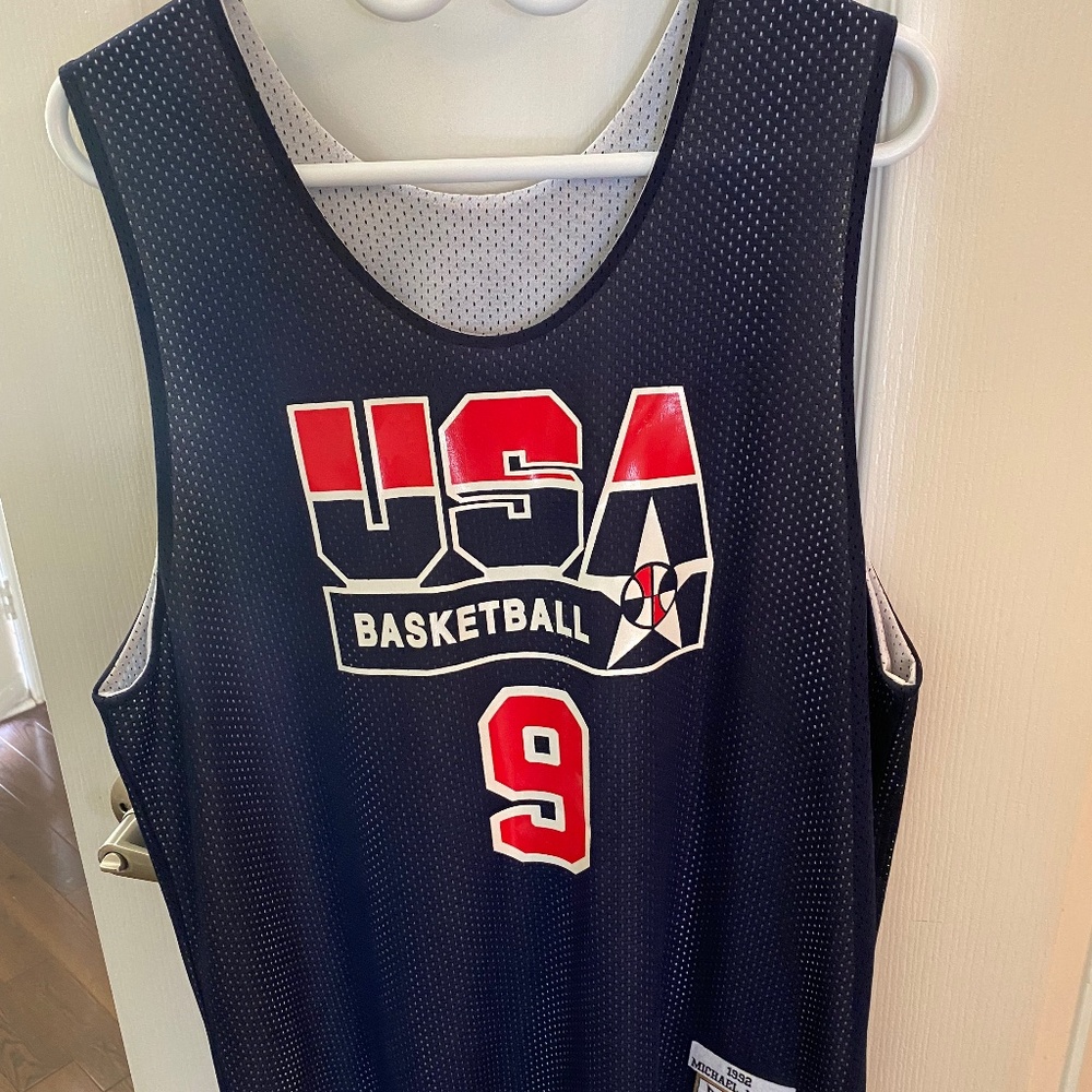 Michael Jordan Team USA Reversible Jersey